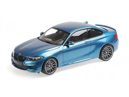 Модель 1:18 BMW M2 Competition - blue met