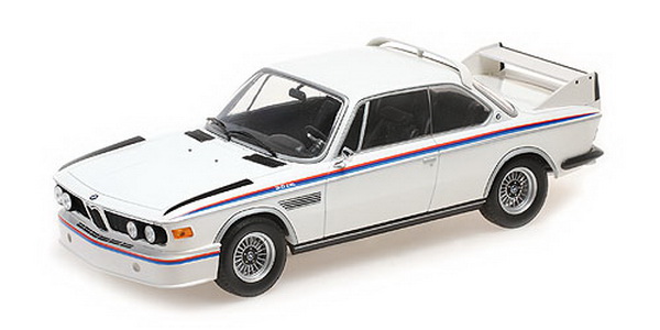 BMW 3,0 CSL - 1973 - WHITE 155028136 Модель 1:18