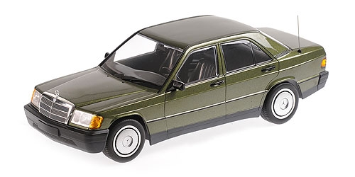 Модель 1:18 Mercedes-Benz 190 E (W201) - green met (L.E.5046pcs)
