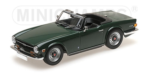 triumph tr6 - 1969 - dark green 155132030 Модель 1:18