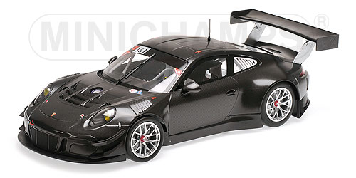 porsche 911 gt3 r manthey racing nurburgring test - black 155156161 Модель 1:18