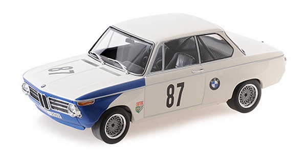 Модель 1:18 BMW 2002 TIK - BMW AG - HUBERT HAHNE - GRAND PRIX BRNO 1969