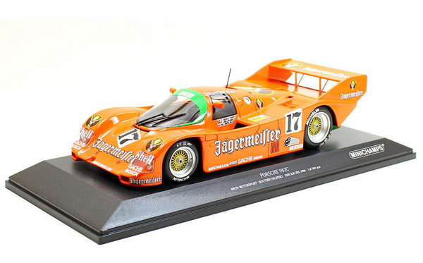 Модель 1:18 Porsche 962C №17 «Jagermeister» 1000km Spa (Thierry Boutsen - Jelinski)
