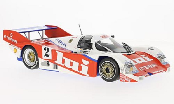 Модель 1:18 Porsche 962 C №2 Brun Motorsport, Lui, 1000km Nurburgring (Jochen Mass - O.Larrauri - J.Pareja)