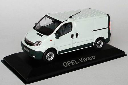 opel vivaro kastenwagen - white 1799618 Модель 1:43