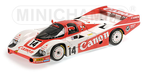 Модель 1:18 Porsche 956 №14 «Canon» Richard Lloyd Racing 24h Le Mans (Jonathan Palmer - Richard Lloyd - Jan Lammers)