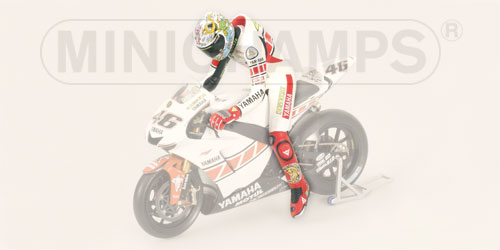 valentino rossi - figurine sitting motogp world champion valencia (l.e.3999pcs) 312050086 Модель 1:12