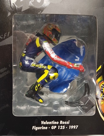 Valentino Rossi Riding Figurine World Champion GP 125 1997 312970146 Модель 1:12