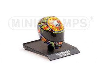 agv helmet motogp (valentino rossi) - шлем 315090046 Модель 1:10