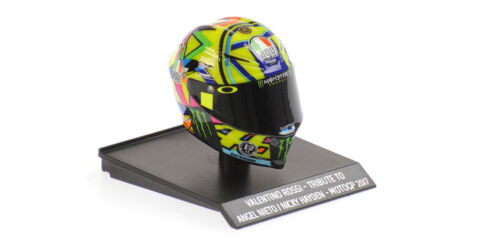 agv helmet motogp (valentino rossi) tribute to angel nieto / nicky hayden 315170056 Модель 1:10