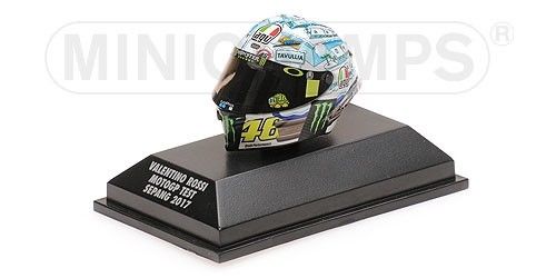 Модель 1:8 AGV Helmet MotoGP Test Sepang (Valentino Rossi) - шлем