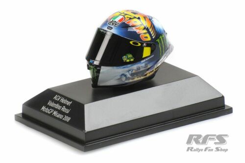 AGV Helmet MotoGP Misano (Valentino Rossi) - шлем 399180096 Модель 1:8