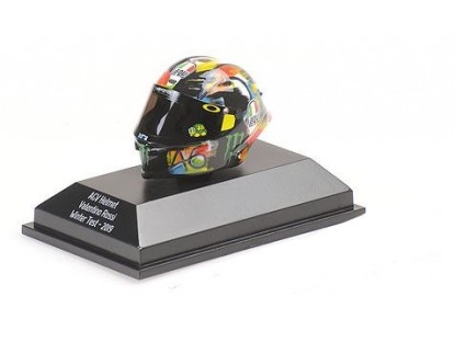 agv helmet - valentino rossi - winter test 399190066 Модель 1:8
