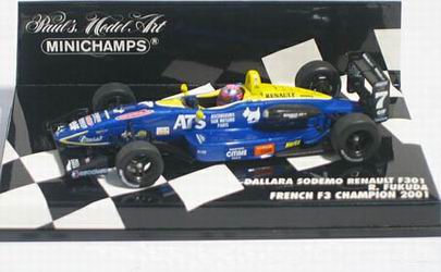 Модель 1:43 Dallara Sodemo Renault F301 Fukuda, French F3 Champion
