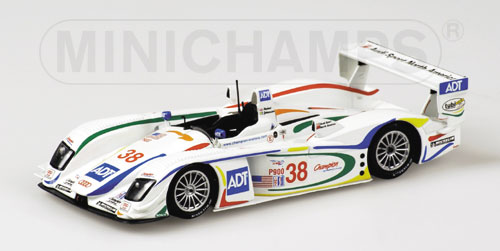 Модель 1:43 Audi R8 - ?ROAD ATLANTA? - JOHANSSON/HERBERT - Winner - TEAM Champion - ALMS 2002 PETET Le Mans