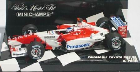 Модель 1:43 Panasonic Toyota Racing TF103 (Olivier Panis)