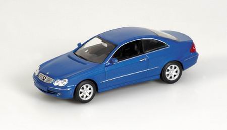 Модель 1:43 Mercedes-Benz CLK-class - blue met (L.E.1008pcs)