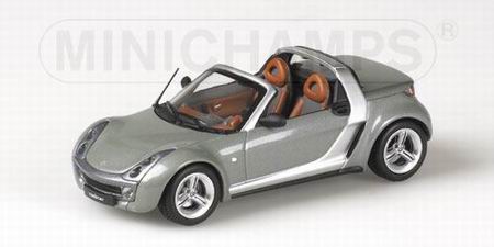 Модель 1:43 Smart Roadster - grey met