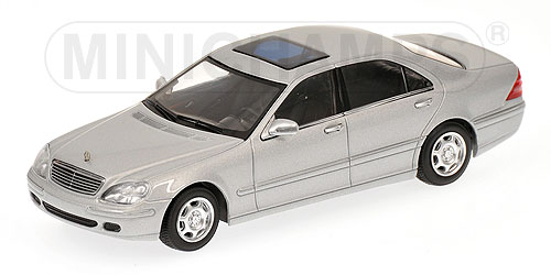 Модель 1:43 Mercedes-Benz S-class (W220) - silver (L.E.1008pcs)