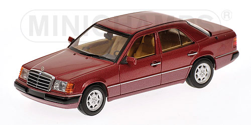 Модель 1:43 Mercedes-Benz 230 E (W124) - red met