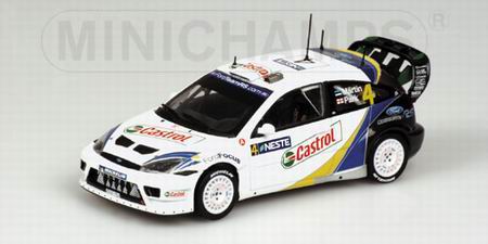 Модель 1:43 Ford Focus RS WRC №4 Rally Finland (Markko Märtin - Michael Steven Park)