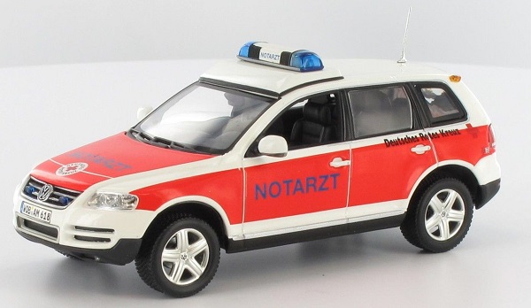 volkswagen touareg «notarzt» (l.e.1008pcs) 400052090 Модель 1:43
