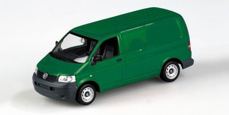 volkswagen t5 transporter - green 400052261 Модель 1:43