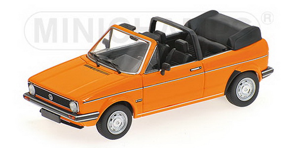 volkswagen golf cabrio - orange 400055131 Модель 1:43