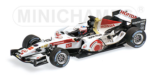 Модель 1:43 Honda Racing F1 Team RA 106 №12 Winner HUNGARY GP 'DIRTY Version' (Jenson Button)