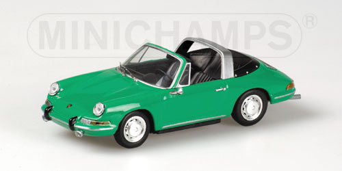 Модель 1:43 Porsche 911 targa - green