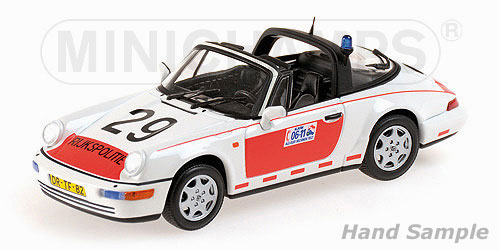 porsche 911 targa - 1991 - politie netherlands 400061391 Модель 1:43