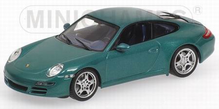 Модель 1:43 Porsche 911 Carrera S - green met