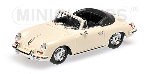 porsche 356 b cabriolet - 1960 - ivory 400064332 Модель 1:43