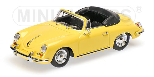 Модель 1:43 Porsche 356 B Cabrio - yellow