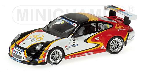 Модель 1:43 Porsche 911 GT3 №9 Muehlner MotorSport Porsche SuperCup (D.DERMONT)