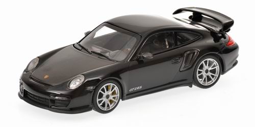Модель 1:43 Porsche 911 (997 II) GT2 RS - BLACK W/ SILVER WHEELS
