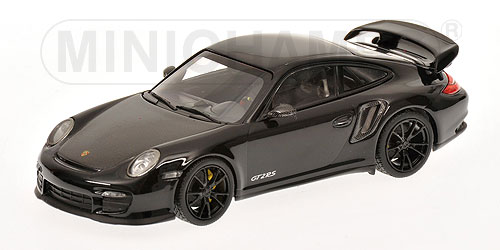 porsche 911 (997 ii) gt2 rs - black w/ black wheels 400069404 Модель 1:43