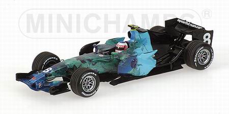 Модель 1:43 Honda Racing F1 Team RA107 (Rubens Barrichello)