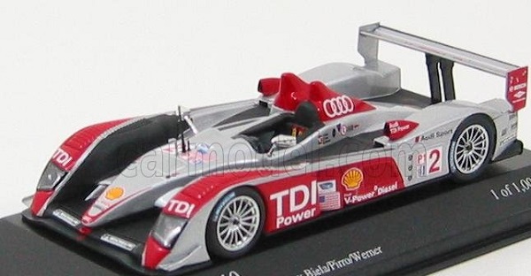 Модель 1:43 Audi R10 №2 Winner 12h Sebring (Emanuele Pirro - Biela - Werner) (L.E.1000pcs)