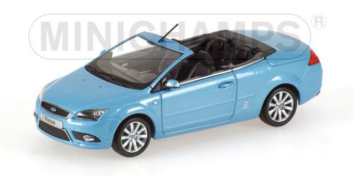 ford focus coupe-cabrio - blue met 400084030 Модель 1:43