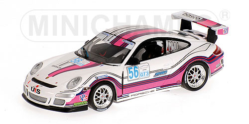 Модель 1:43 Porsche 911 GT3 Cup Team Snow Racing - MELANIE Snow - IMSA GT3 Challenge Sebring