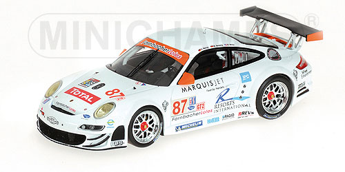 porsche 911 gt3 rsr team farnbacher loles motorsport 12h sebring (werner - marc basseng - miller) 400087887 Модель 1:43