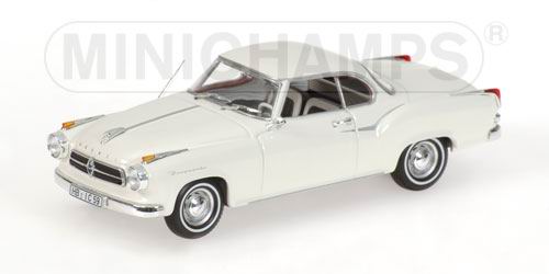 borgward isabella coupe - white 400096020 Модель 1:43