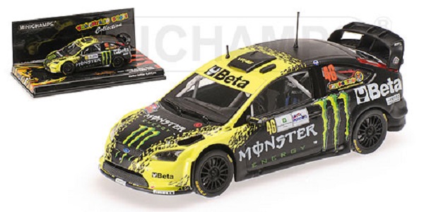 Ford Focus RS WRC Beta №46 Monster Rally Monza (Valentino Rossi) 400098946 Модель 1:43