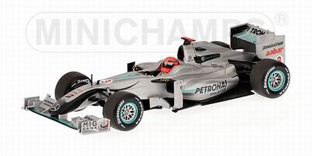 Модель 1:43 Mercedes GP Petronas №3 Showcar (Michael Schumacher)