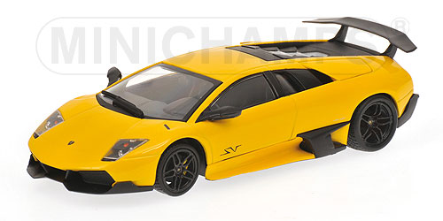 Модель 1:43 Lamborghini Murcielago LP 670 - 4 SV - yellow