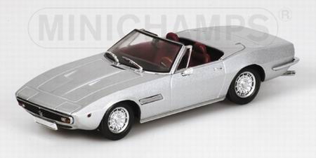 Модель 1:43 Maserati Ghibli Spyder - silver (L.E.2112pcs)