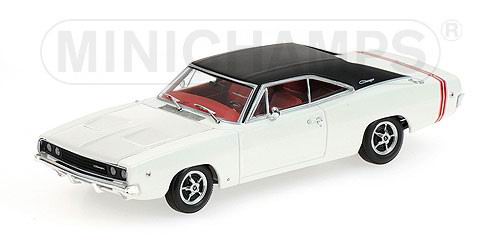 dodge charger hardtop coupe - white 400144720 Модель 1:43