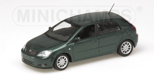 toyota corolla (5-door) - green met 400166170 Модель 1:43