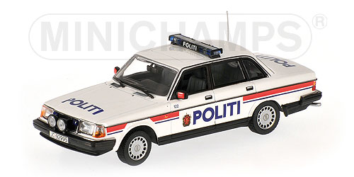 Модель 1:43 Volvo 240 GL - Politi Norway